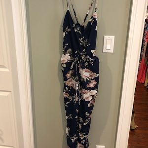 Floral jumpsuit